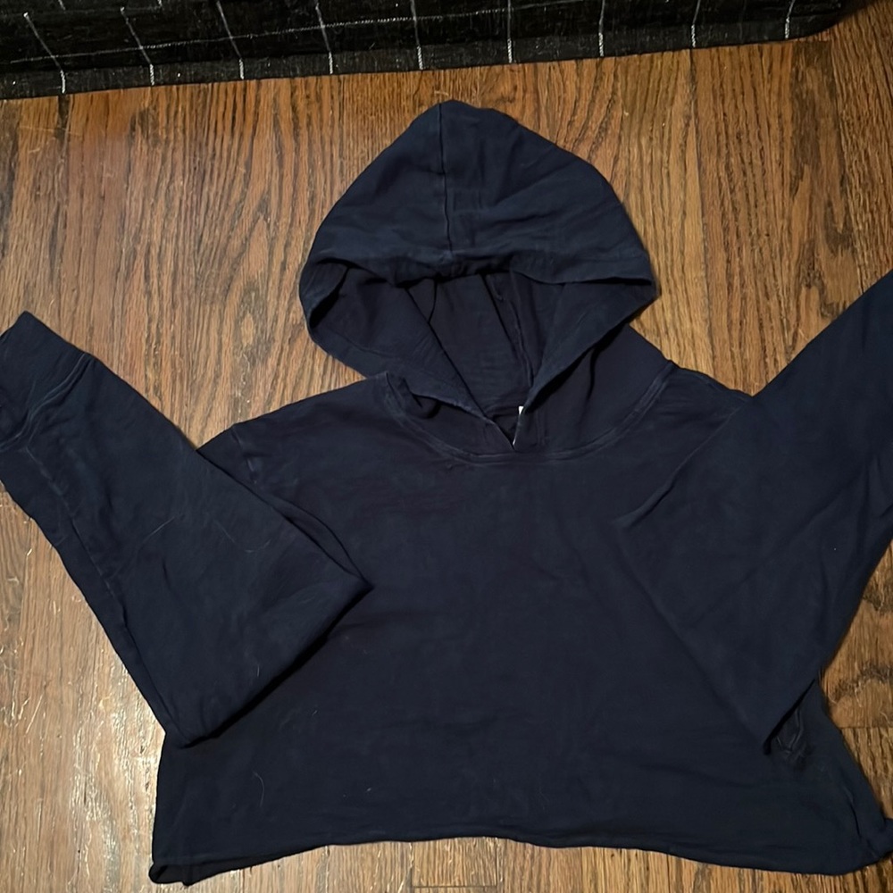 Womens cropped hoodie